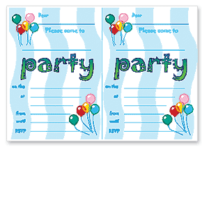 fun party invitation template downloads