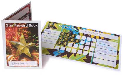 dadcando star chart booklets