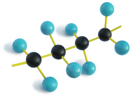 Build your own molecule making kit, polythene molecule