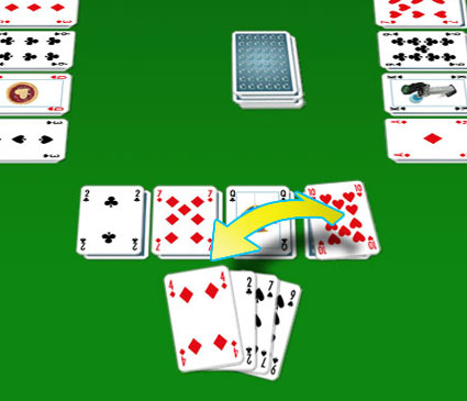 how to play daze a card game for 4 - 6
