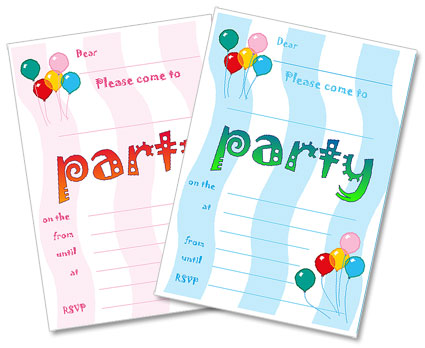 reward charts for children. party invitations for kids