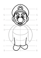 How to draw Mario step 51
