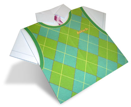 Kitsch Origami Paper Shirt