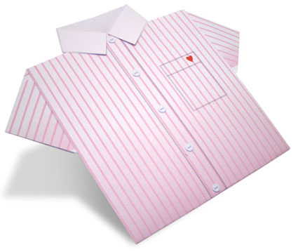 Smart City Shirt Origami Paper Shirt