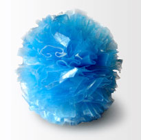 snadwich bag pompom