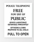 advanced making TARDIS door sign