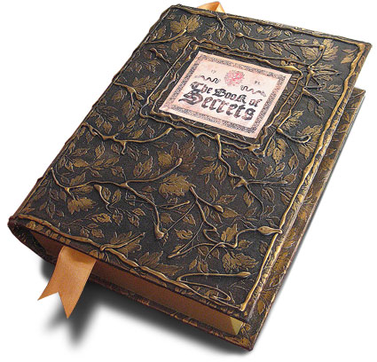 antique book with secret compartment