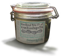 Antique pickled gherkin potion label
