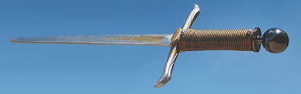 Prince Caspians Sword in air