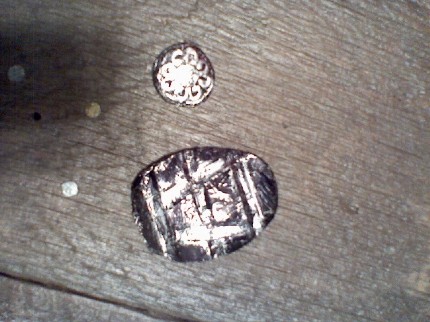 OhAllison's Antique Metal Medallion