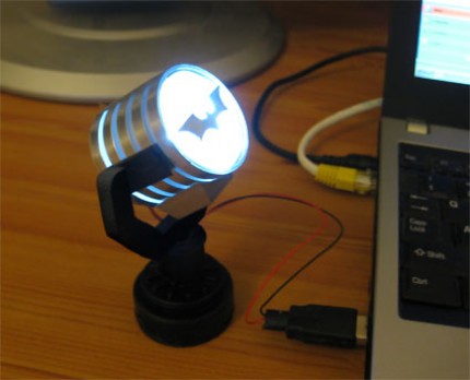 chris's Mini USB Batman spotlight